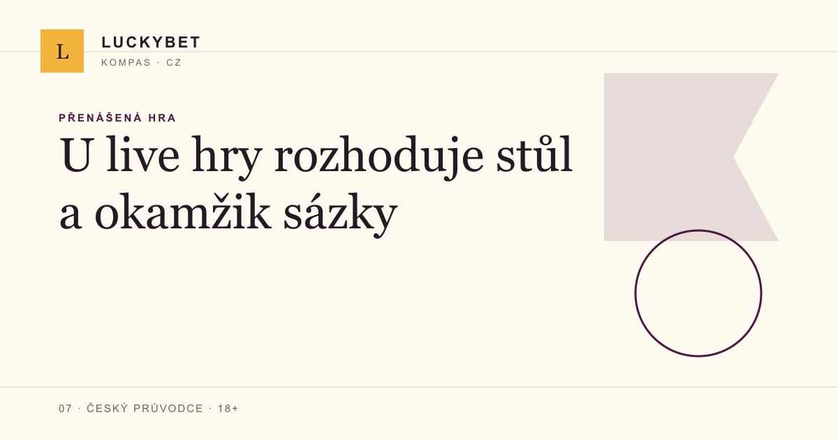 Průvodce pravidly živých stolů
